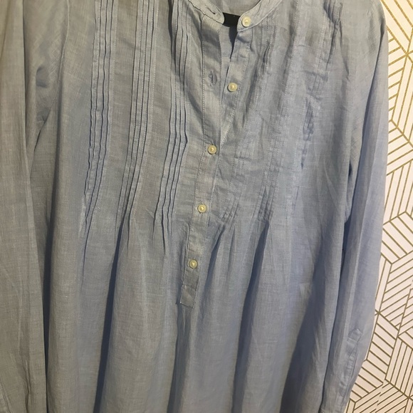 Blue Button-Up women’s Shirt - Picture 2 of 5